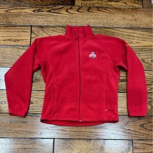 Women’s The Ohio State Columbia Full Zip Fleece Jacket Size Medium
